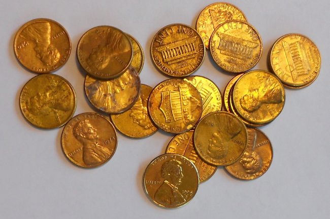 gold penny